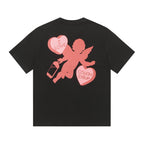 THAT'S A AWFUL LOT OF COUGH SYRUP Cupid Heart Graphic T-Shirt ¡ª back
