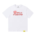 THAT'S A AWFUL LOT OF COUGH SYRUP Cupid Heart Graphic T-Shirt ¡ª front