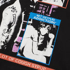THAT'S A AWFUL LOT OF COUGH SYRUP News Network Graphic T-Shirt ¡ª detail