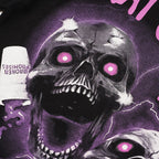 THAT'S A AWFUL LOT OF COUGH SYRUP Skull Graphic T-Shirt ¡ª detail