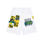 THAT'S A AWFUL LOT OF COUGH SYRUP Graphic Drawstring Shorts ¡ª front