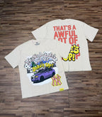 THAT'S A AWFUL LOT OF COUGH SYRUP Car Graphic T-Shirt ¡ª context