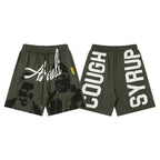 THAT'S A AWFUL LOT OF COUGH SYRUP Portrait Graphic Shorts ¡ª front