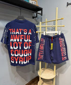 THAT'S A AWFUL LOT OF COUGH SYRUP Graphic T-Shirt & Shorts Set ¡ª context