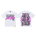 THAT'S A AWFUL LOT OF COUGH SYRUP Graphic T-Shirt & Shorts Set ¡ª detail