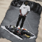THAT'S A AWFUL LOT OF COUGH SYRUP Short-Sleeve Graphic T-Shirt ¡ª detail