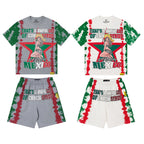 THAT'S A AWFUL LOT OF COUGH SYRUP Cowgirl Graphic Short-Sleeve Set ¡ª comparison