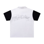 MAJESTIK Car Graphic Zip-Front Short-Sleeve T-Shirt ¡ª back