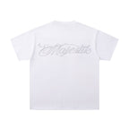 MAJESTIK Skull & Flame Graphic T-Shirt ¡ª back