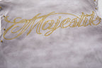 MAJESTIK Studded Washed Graphic Sleeveless T-Shirt ¡ª detail