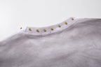 MAJESTIK Studded Washed Graphic Sleeveless T-Shirt ¡ª detail