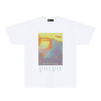 PURPLE  fashion T-shirt