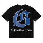 Godspeed T-shirts Urban Skateboard Skull Junior Print Cotton Casual Short Sleeve Men and Women