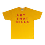 Gallery Dept T Shirt Retro Printed Loose Short-Sleeved Shirt