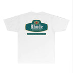 Rhude T-shirts Printed Trendy Pure Cotton