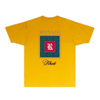 Rhude T-shirts Printed Trendy Pure Cotton