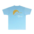 Rhude T-shirts Printed Trendy Pure Cotton