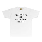 Gallery Dept T Shirt Retro Printed Loose Short-Sleeved Shirt