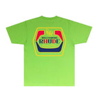 Rhude T-shirts Printed Trendy Pure Cotton