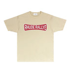 Rhude T-shirts Printed Trendy Pure Cotton