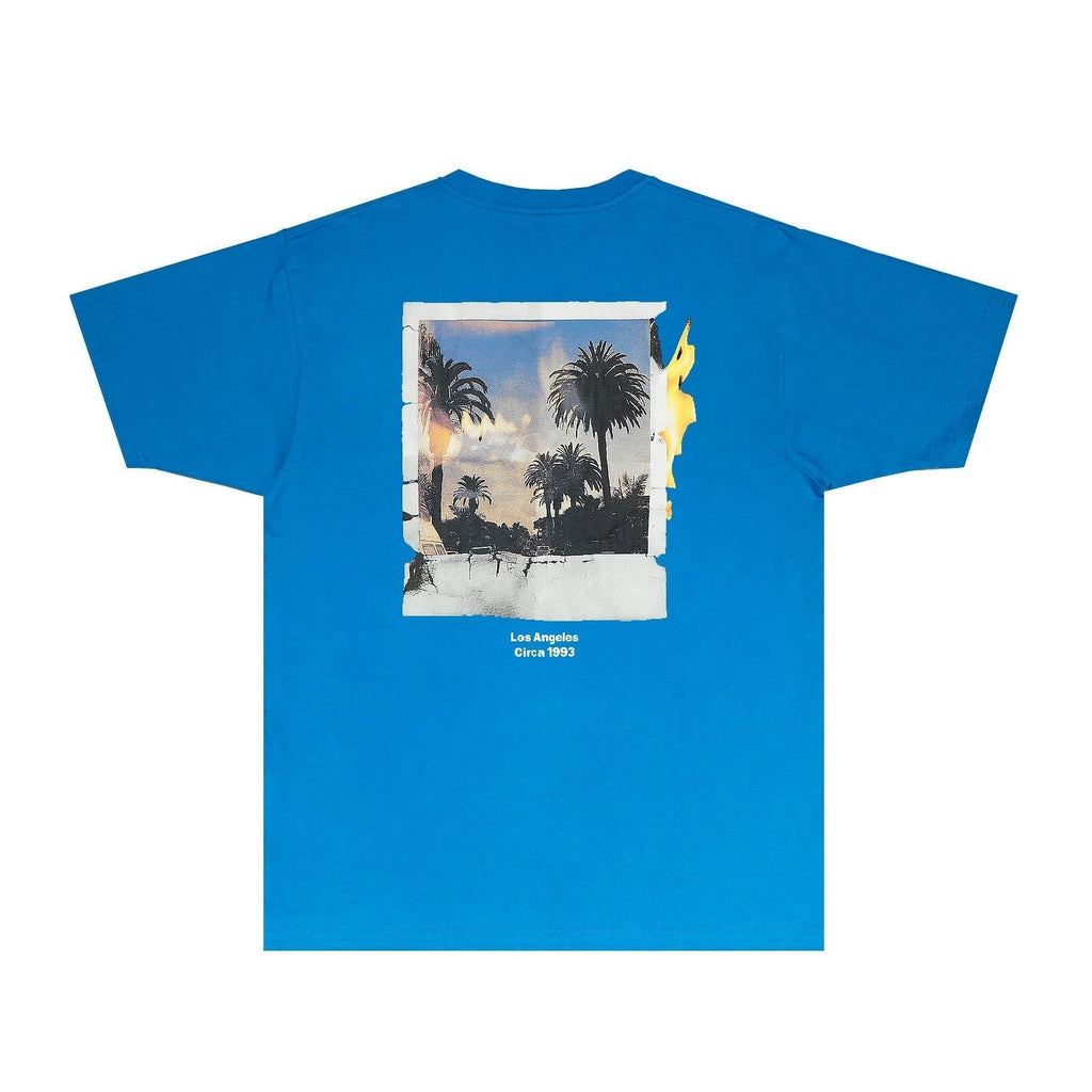 Gallery Dept T Shirt Retro Printed Loose Short-Sleeved Shirt