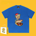 Drew T-shirts Pizza Graffiti Printing