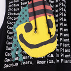 Denim Tears Hoodie Letter Print Fleece Hoodie Sweater