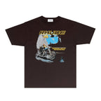 Rhude T-shirts Printed Trendy Pure Cotton