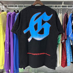 Godspeed T-shirts Rugby Players Printed Cotton Casual Short Sleeves Men and Women