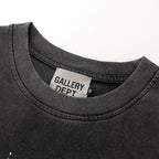 Gallery Dept T-shitrs Printed round Neck Retro Short Sleeve T-shirt Loose Short Sleeve