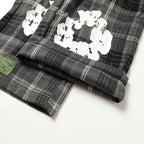 Denim Tears Long-Sleeved Shirt & Suit Pants 2 Piece Set Kapok Plaid