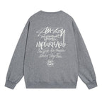 Stussy Sweatshirts Crew Neck Fleece Sweater