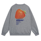 Stussy Sweatshirts Autumn/Winter Fleece Couple Sweatshirts