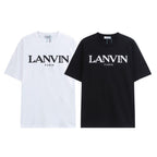 Gallery Dept T-Shirt Joint Letter Logo Embroidery Short Sleeve T-Shirt
