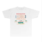 Rhude T-shirts Printed Trendy Pure Cotton