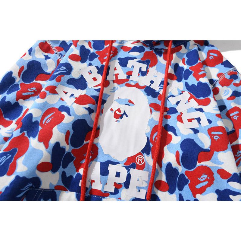 Bathing Ape Hoodie Autumn Men's and Women's Shark Hooded Sweater