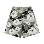 Denim Tears Shorts floral cotton Camouflage