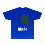Rhude T-shirts Printed Trendy Pure Cotton