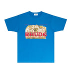 Rhude T-shirts Printed Trendy Pure Cotton