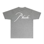 Rhude T-shirts Printed Trendy Pure Cotton