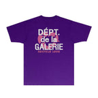 Gallery Dept T Shirt Retro Printed Loose Short-Sleeved Shirt