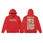 THAT'S A AWFUL LOT OF COUGH SYRUP Angel Tears Graphic Hoodie ¡ª hero