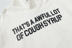 THAT'S A AWFUL LOT OF COUGH SYRUP Angel Tears Graphic Hoodie ¡ª detail